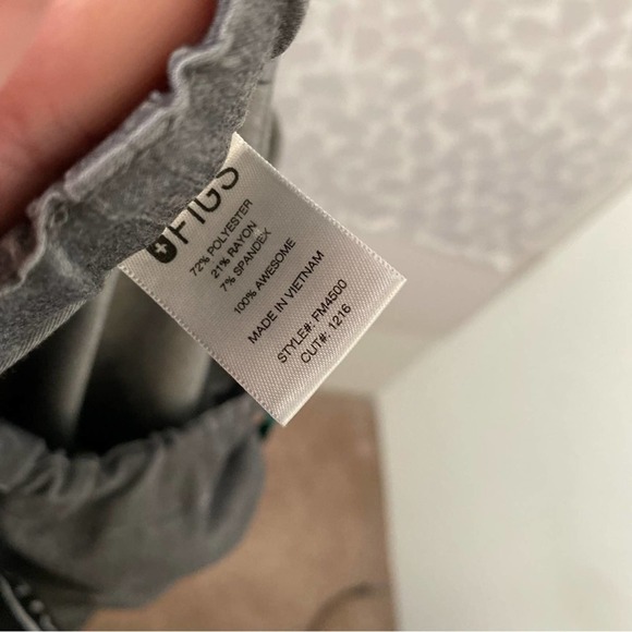 FIGS Mens Pisco Graphite Scrub Pants Large - Picture 5 of 8